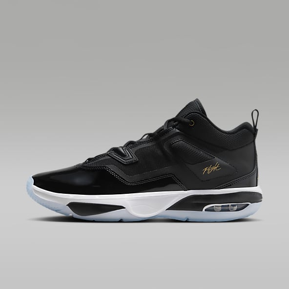 Black nike high top basketball shoes on sale